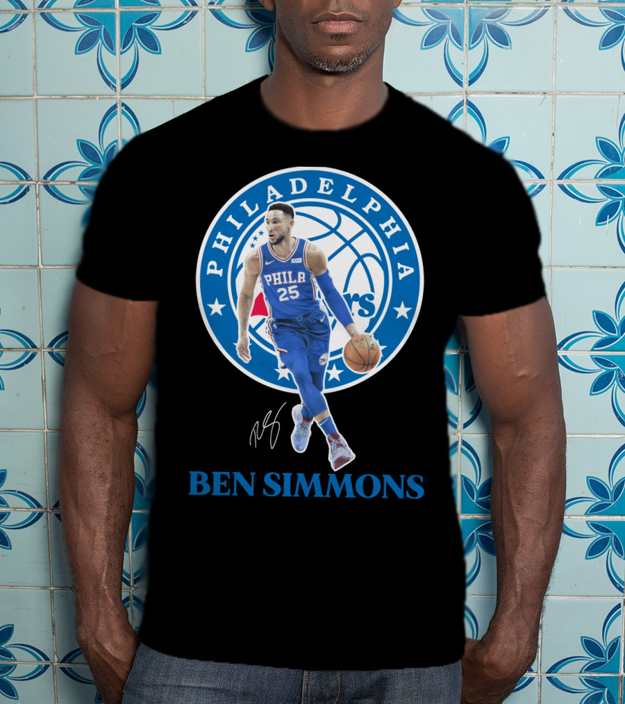Philadelphia 76ers Ben Simmons 25 76Er01 T-Shirt