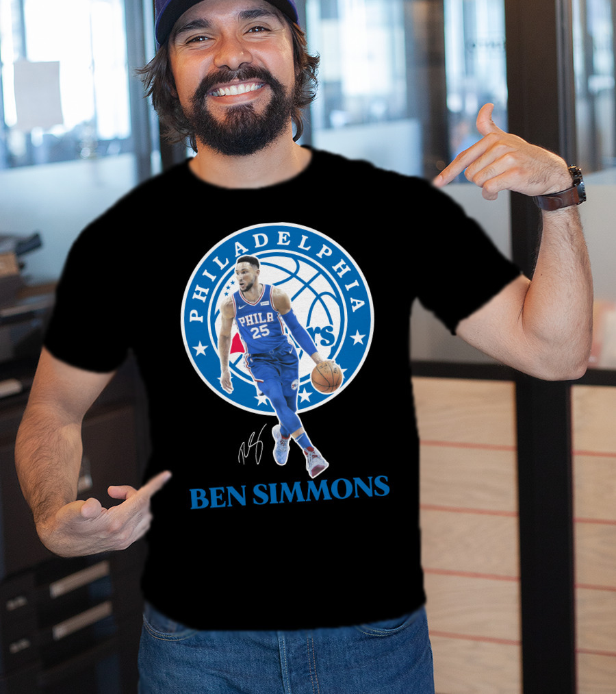 Philadelphia 76ers Ben Simmons 25 76Er01 T-Shirt