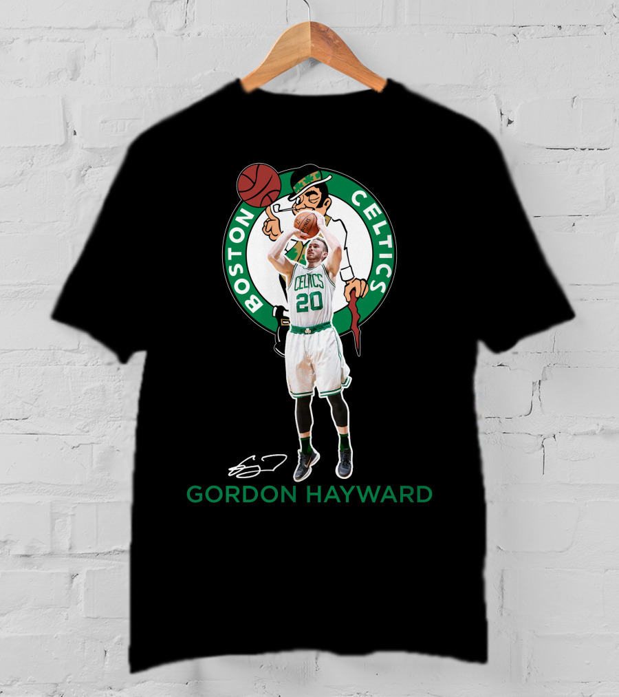 Boston Celtics Bc01 Gordon Hayward T-Shirt