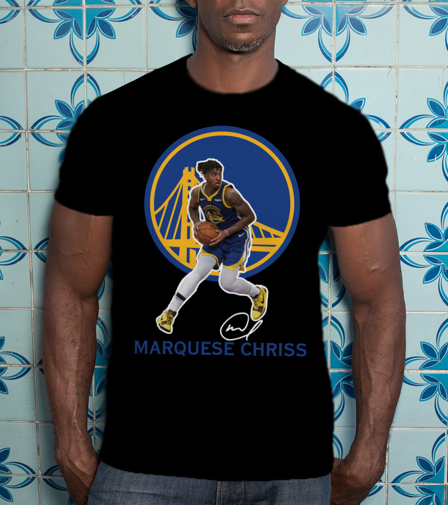 Marquese Chriss Gsw04 Golden State Warriors Basketball T-Shirt