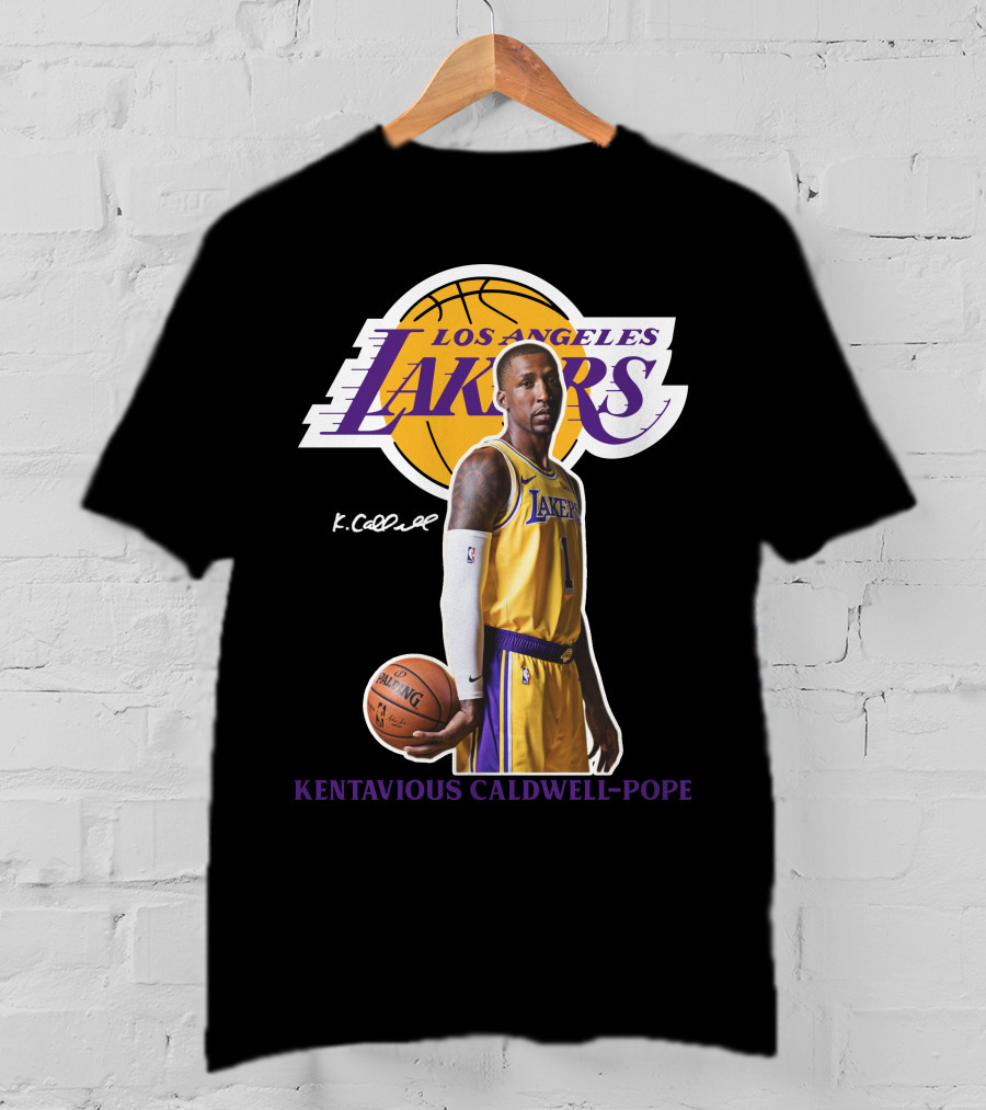 Los Angeles Lakers Kentavious Caldwell-Pope La07 T-Shirt