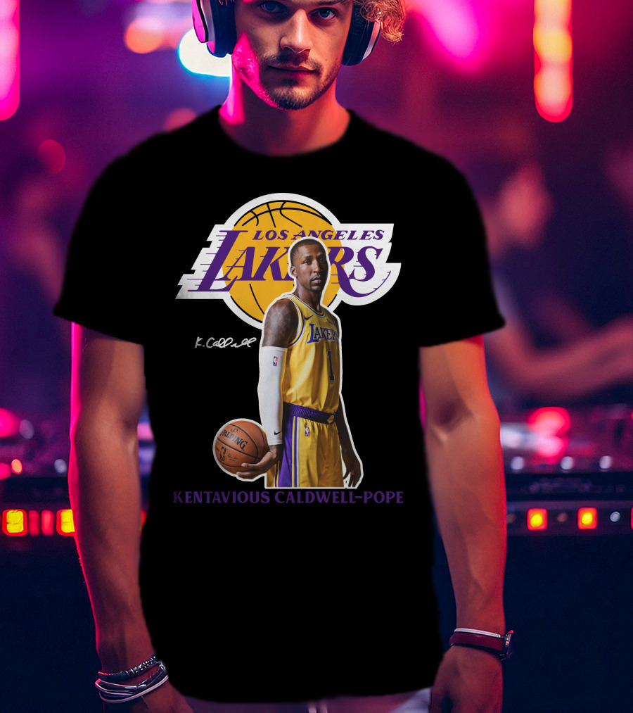 Los Angeles Lakers Kentavious Caldwell-Pope La07 T-Shirt