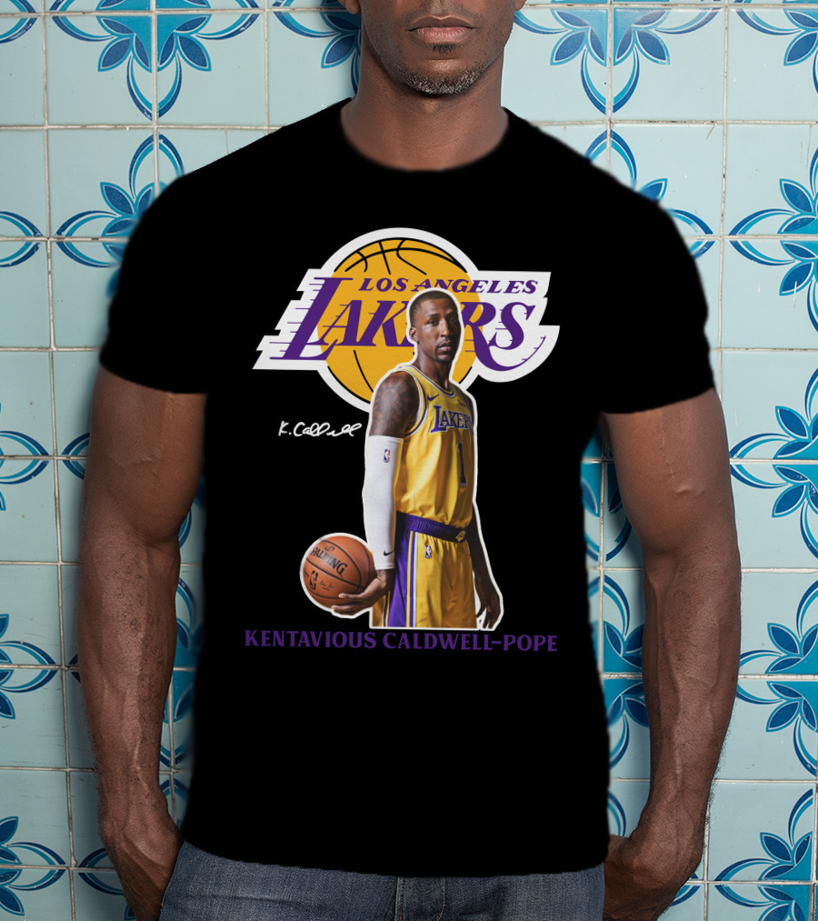 Los Angeles Lakers Kentavious Caldwell-Pope La07 T-Shirt