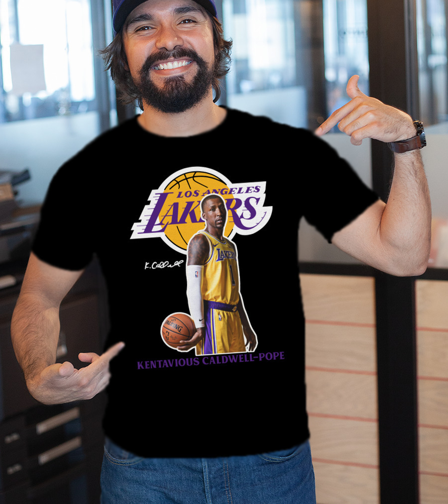 Los Angeles Lakers Kentavious Caldwell-Pope La07 T-Shirt
