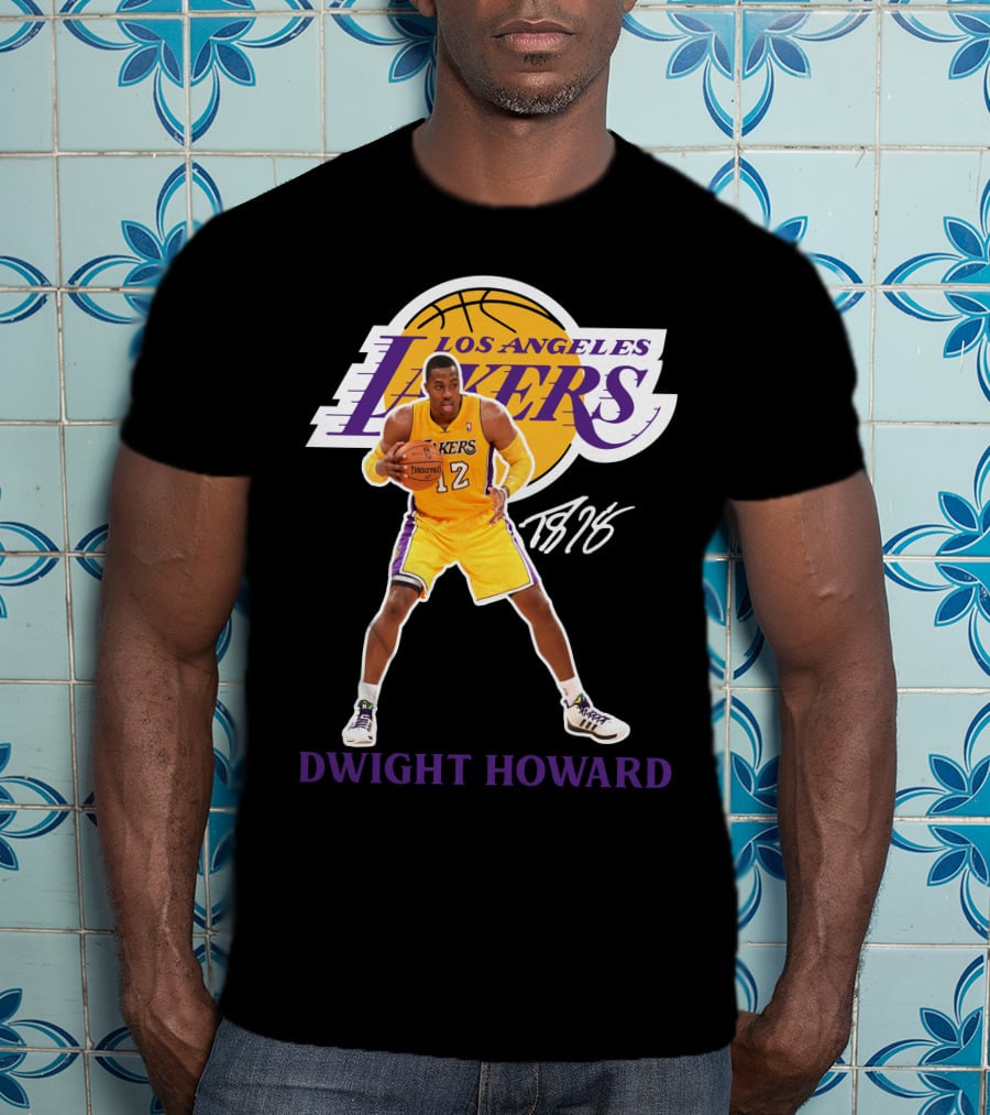 Los Angeles Lakers Dwight Howard 12 Basketball La05 T-Shirt