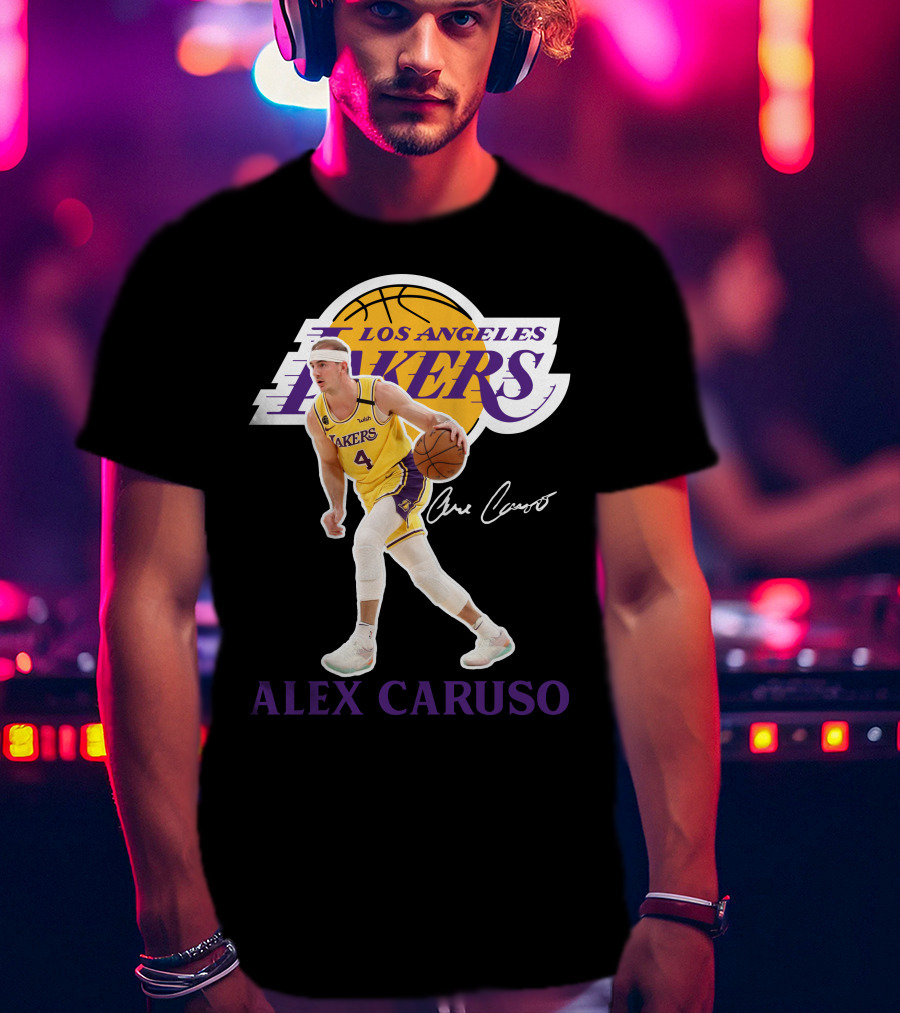 Alex Caruso Los Angeles Lakers La03 T-Shirt