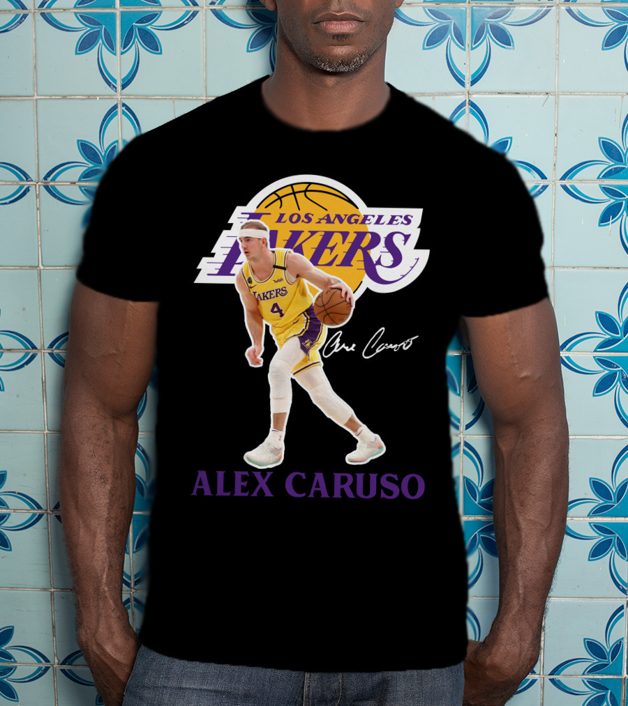 Alex Caruso Los Angeles Lakers La03 T-Shirt