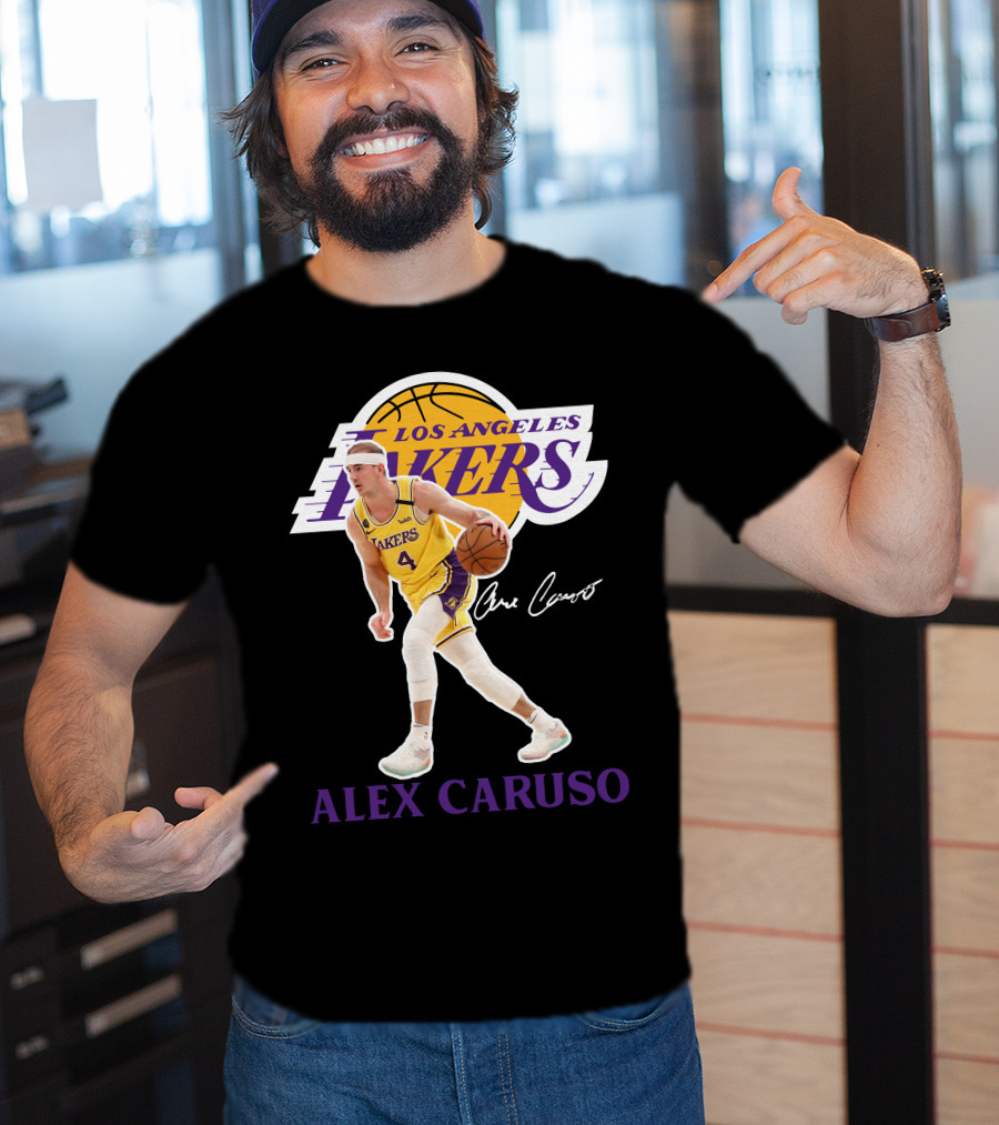 Alex Caruso Los Angeles Lakers La03 T-Shirt