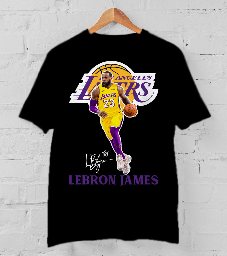 Lebron James Los Angeles Lakers 23 La01 T-Shirt