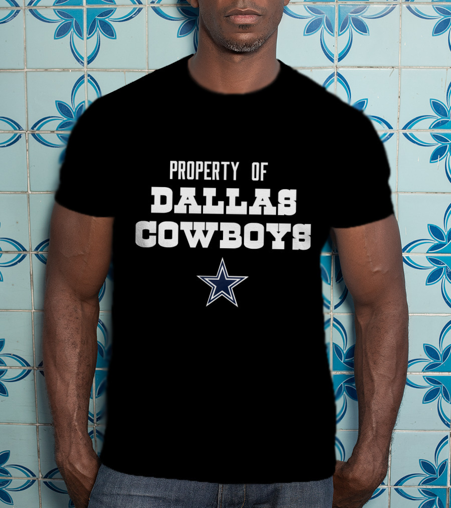 Property Of Dallas Cowboys Star T-Shirt