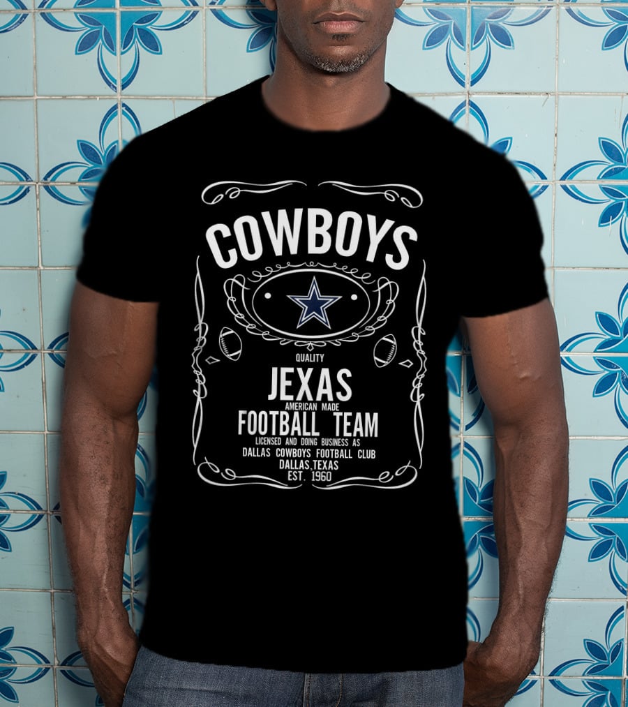 Cowboys Jexas American Made Football Team Dallas Texas Est. 1960 T-Shirt