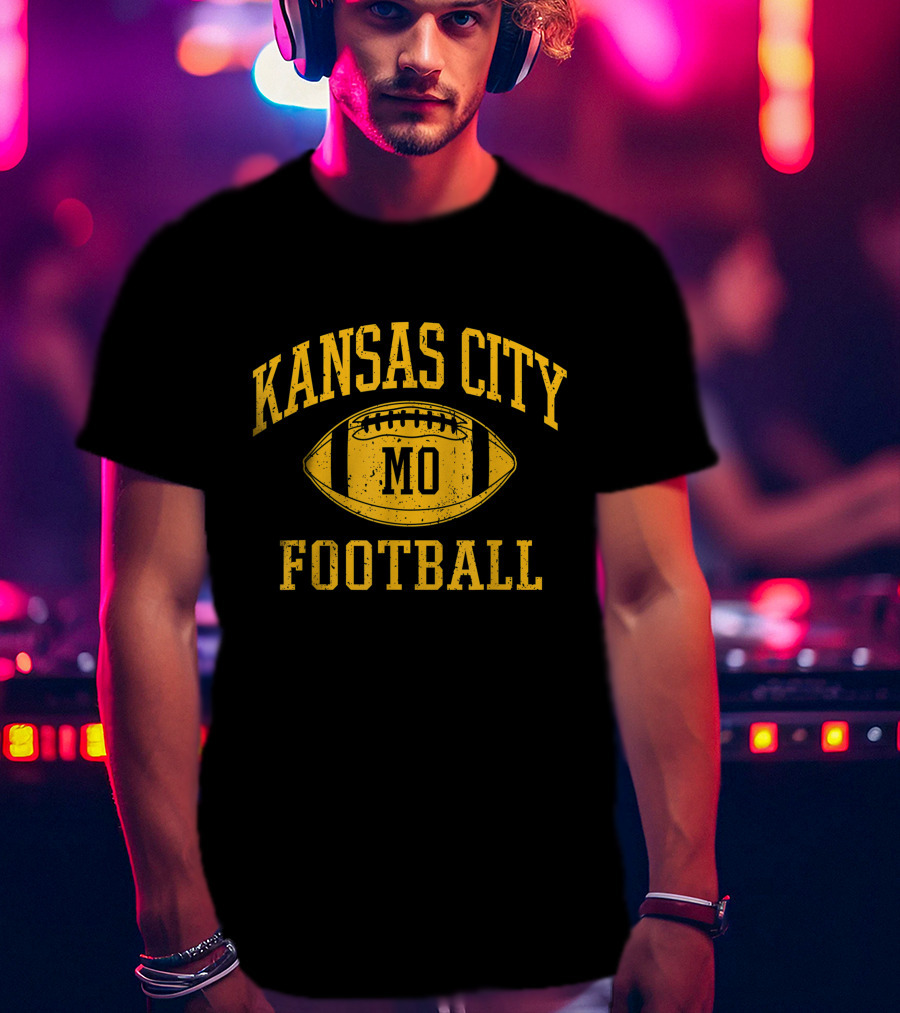 Kansas City Mo Football Chiefs T-Shirt