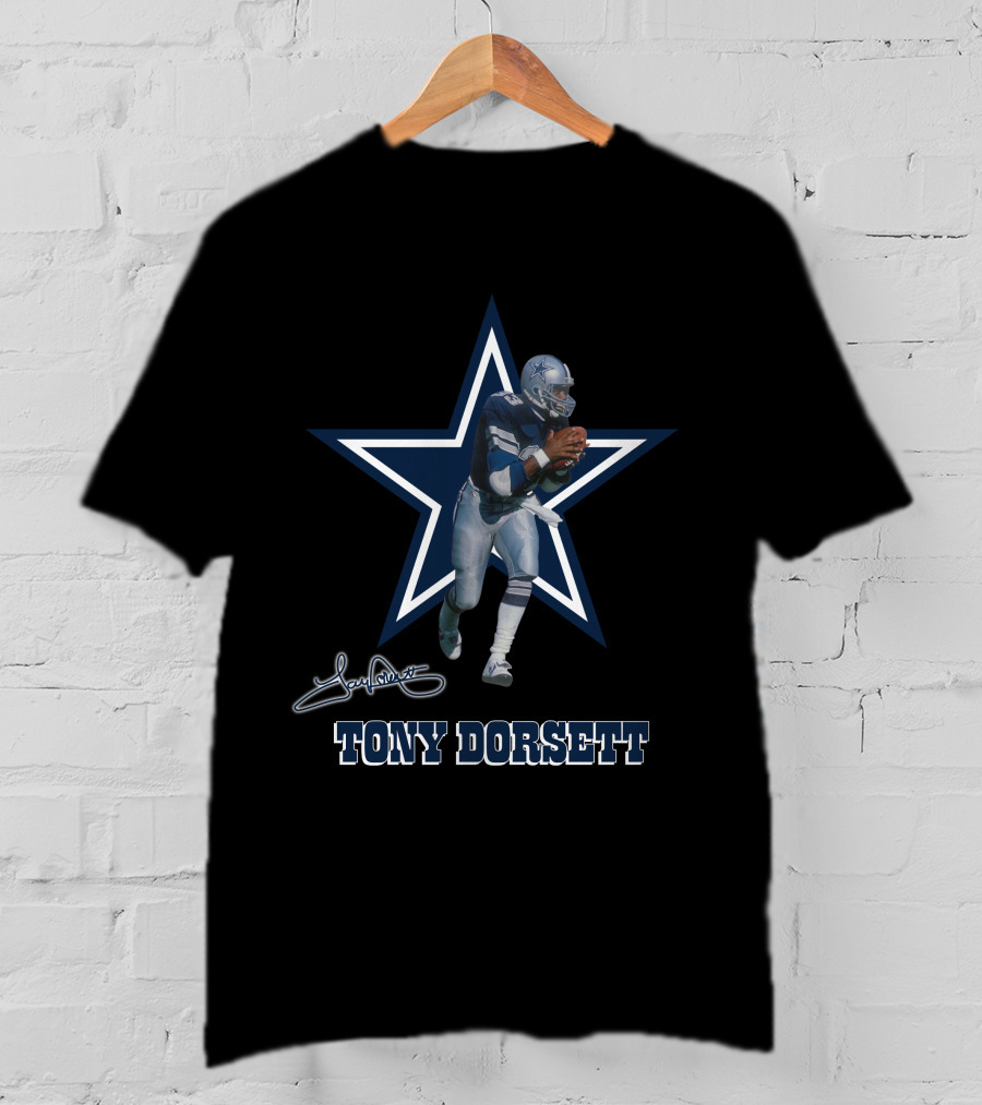Tony Dorsett Dallas Cowboys Legend T-Shirt
