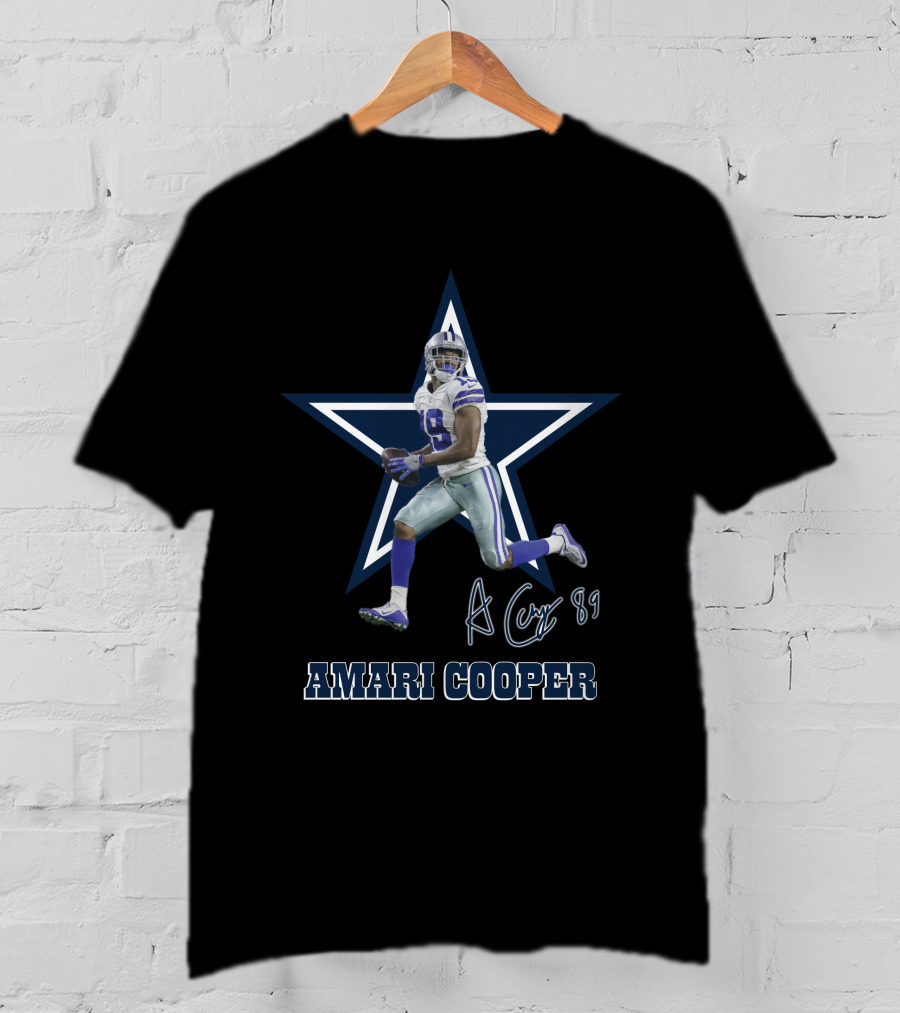 Amari Cooper Dallas Cowboys 89 Star T-Shirt