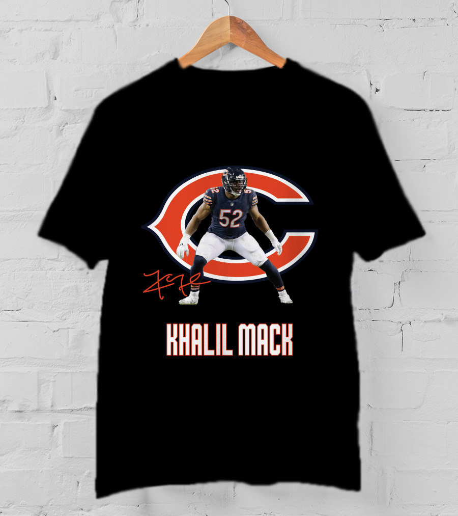 Khalil Mack Chicago Bears 52 Nfl Player T-Shirt