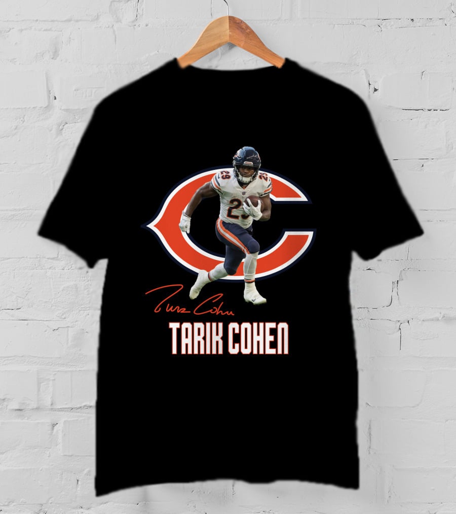Tarik Cohen Chicago Bears Football C T-Shirt