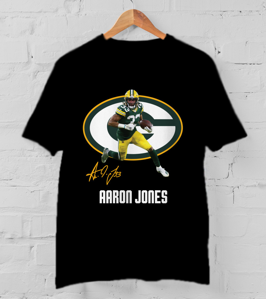 Aaron Jones Green Bay Packers 33 T-Shirt