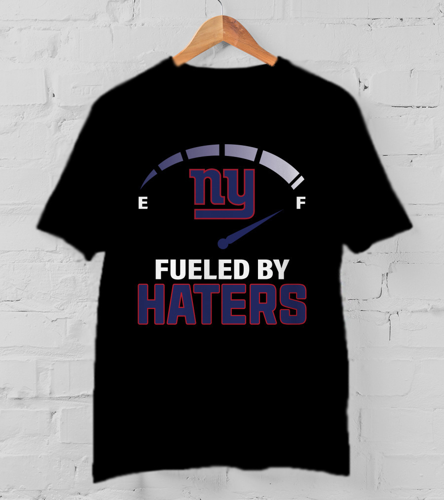 Fueled By Haters Ny Giants Fuel Gauge T-Shirt