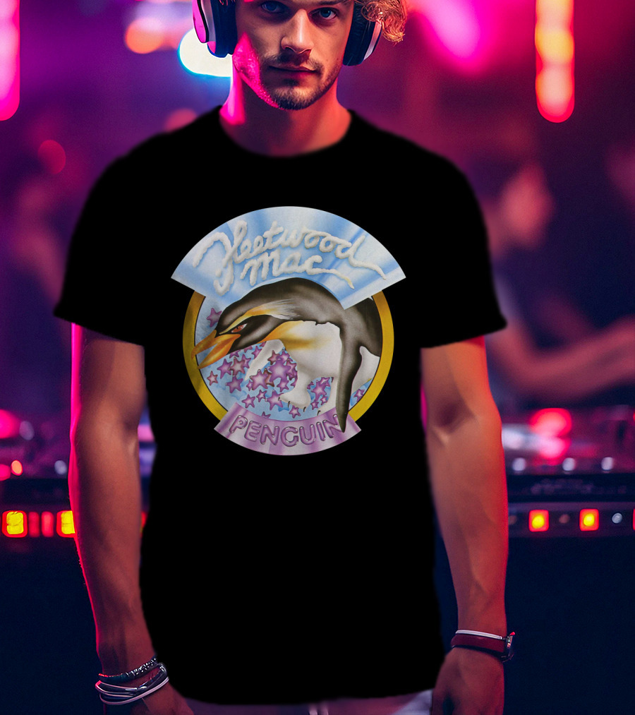 Fleetwood Mac Penguin Album Cover Fw T-Shirt