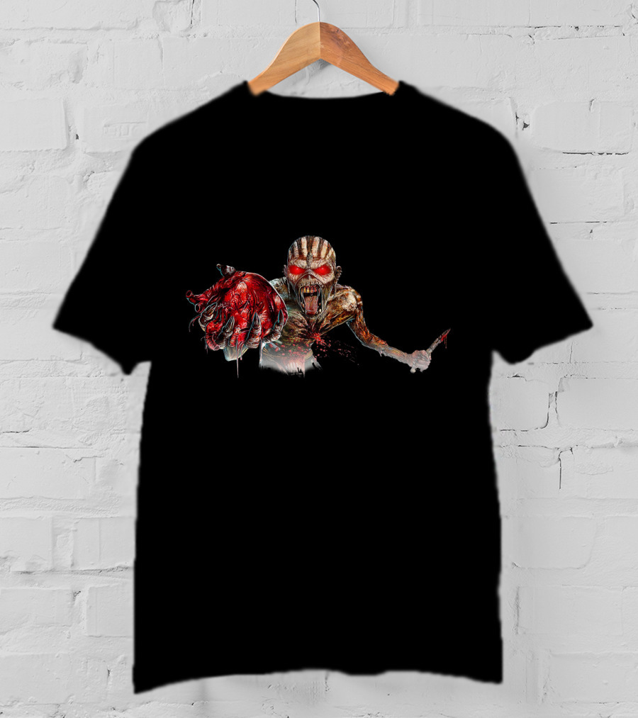 Ir 36 Eddie The Head Zombie T-Shirt