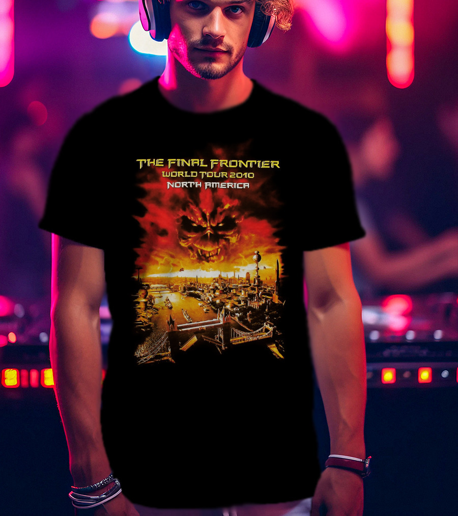 The Final Frontier World Tour 2010 North America T-Shirt