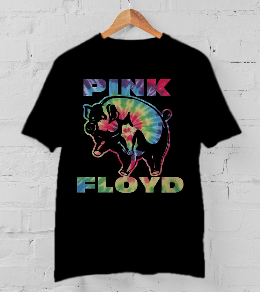 Pink Floyd Tie-Dye Pig T-Shirt