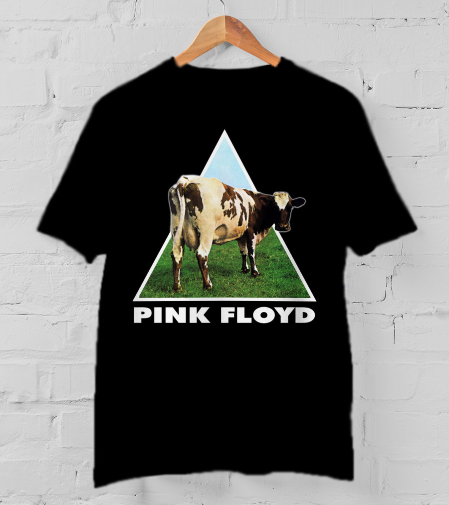 Pink Floyd Atom Heart Mother Cow Triangle T-Shirt