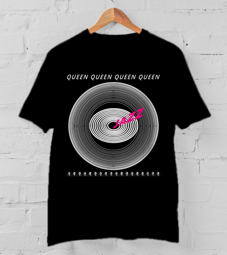 Queen Jazz Circle With Bicycle T-Shirt