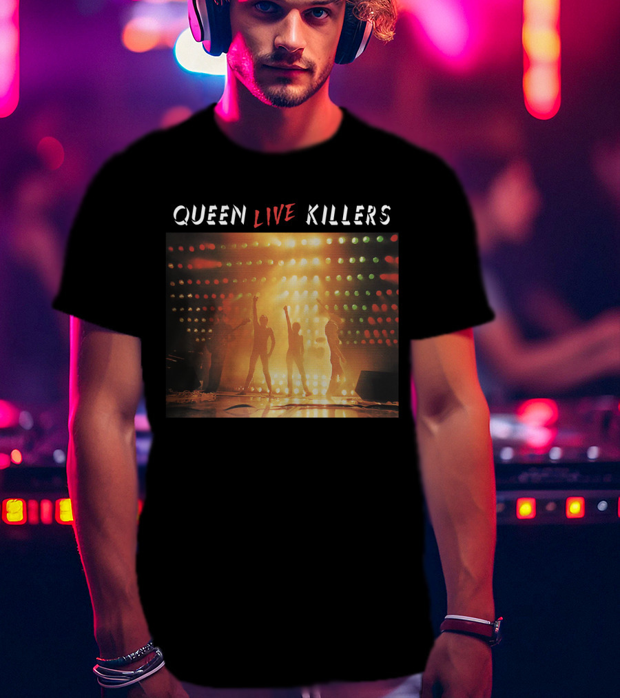 QUEEN Live Killers Concert Stage Lights T-Shirt