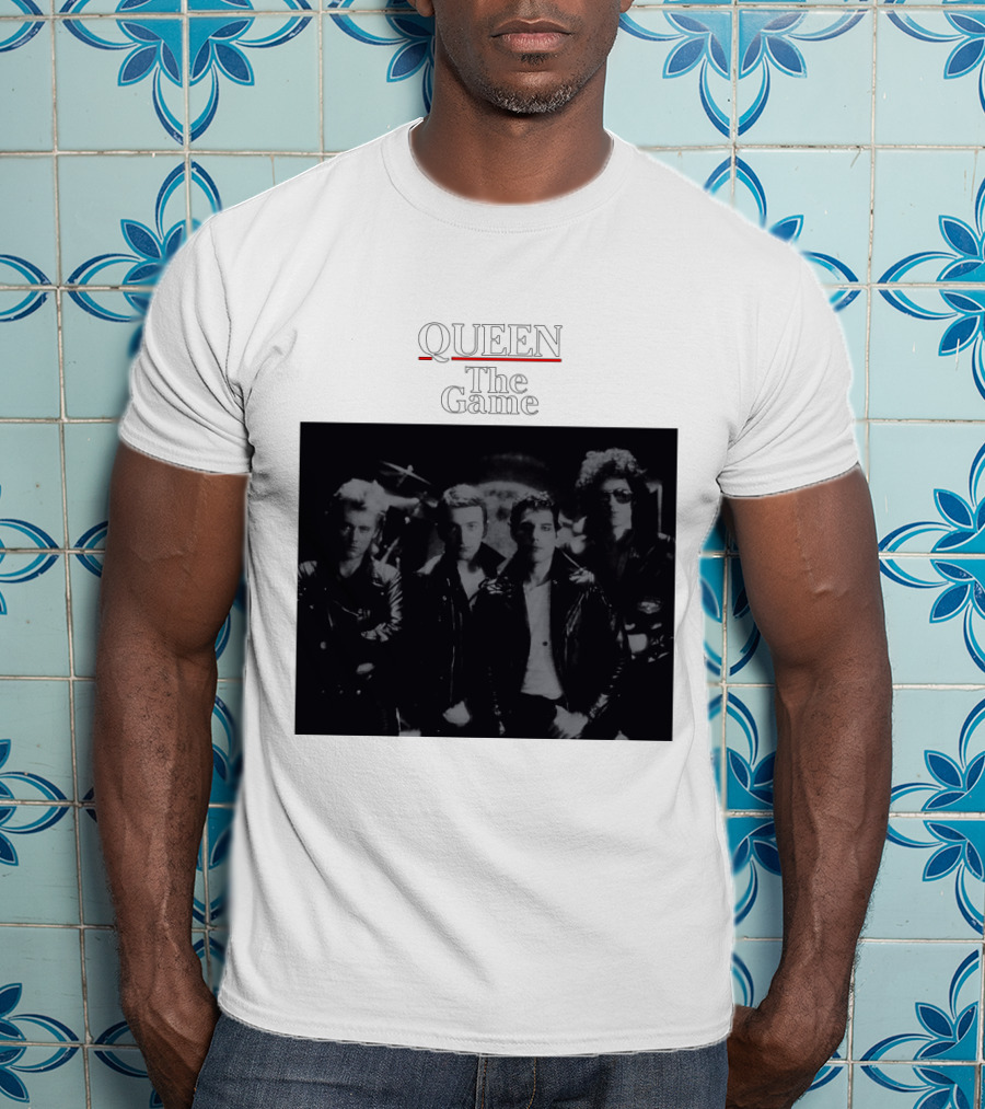 Queen The Game Band Photo Vintage Album Cover T-Shirt