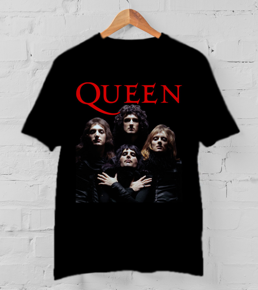 Queen Ii Album Cover Iconic Band Pose T-Shirt
