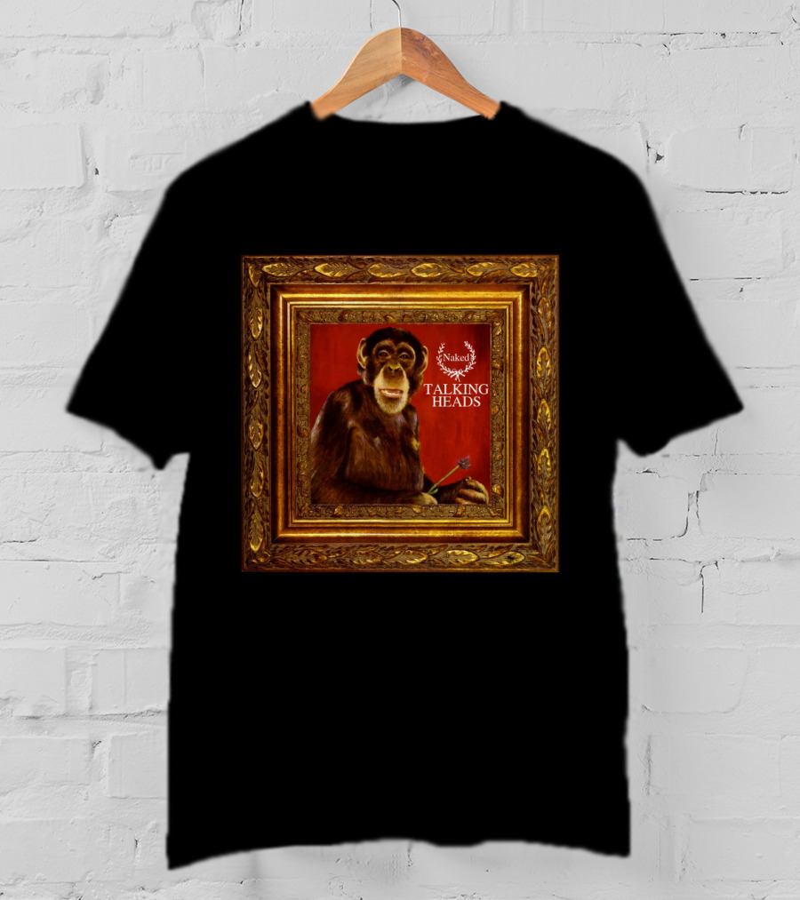 Talking Heads Naked Primate Portrait Album Cover Art T-Shirt
