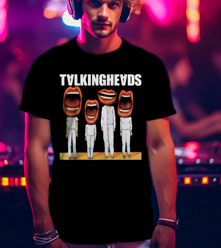 Talking Heads Art Style T-Shirt