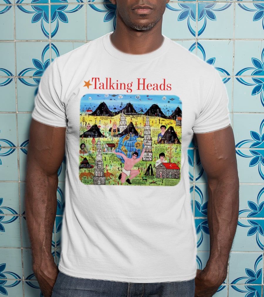Talking Heads - Little Creatures Album Cover Art T-Shirt