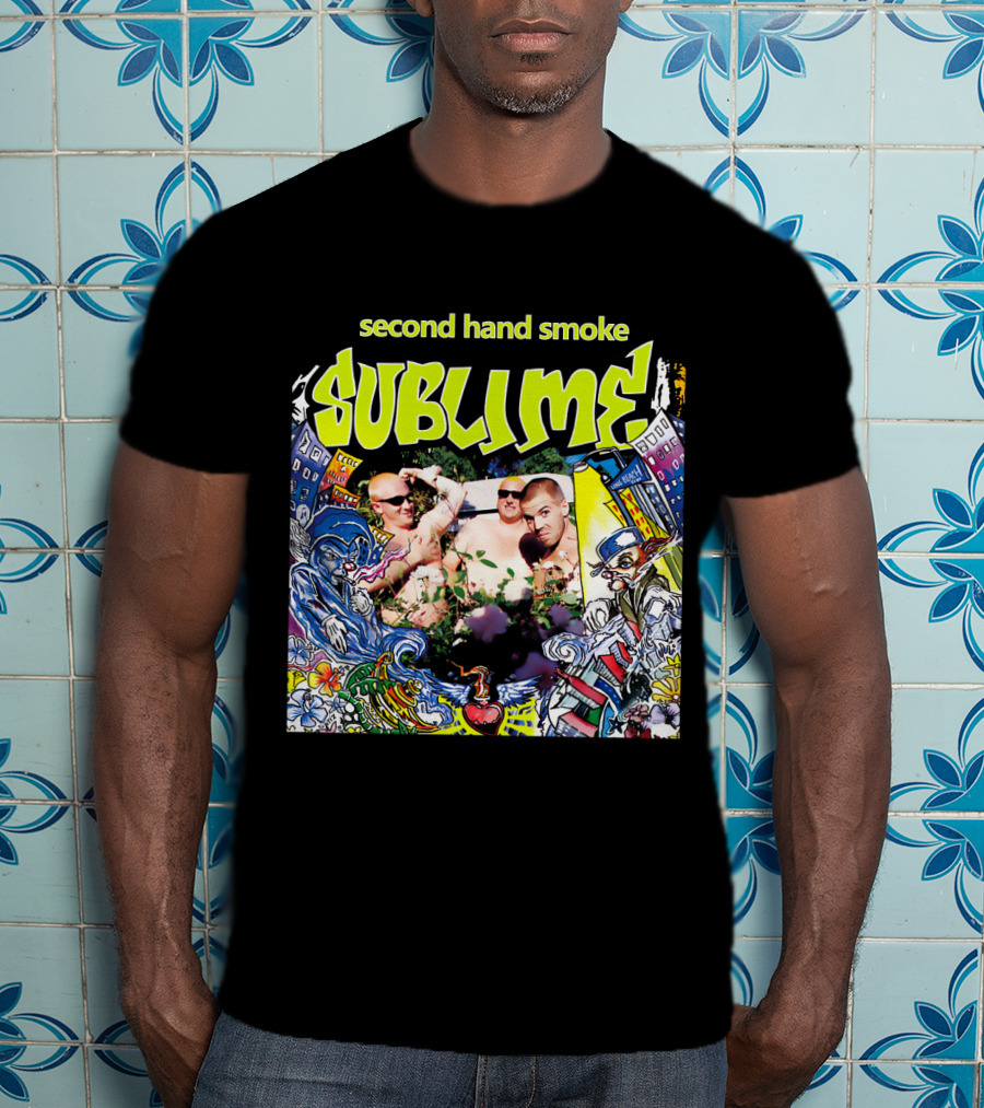 Sublime Second Hand Smoke Album Cover Art T-Shirt