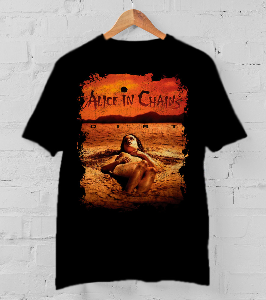 Alice In Chains Dirt Album Cover Art T-Shirt