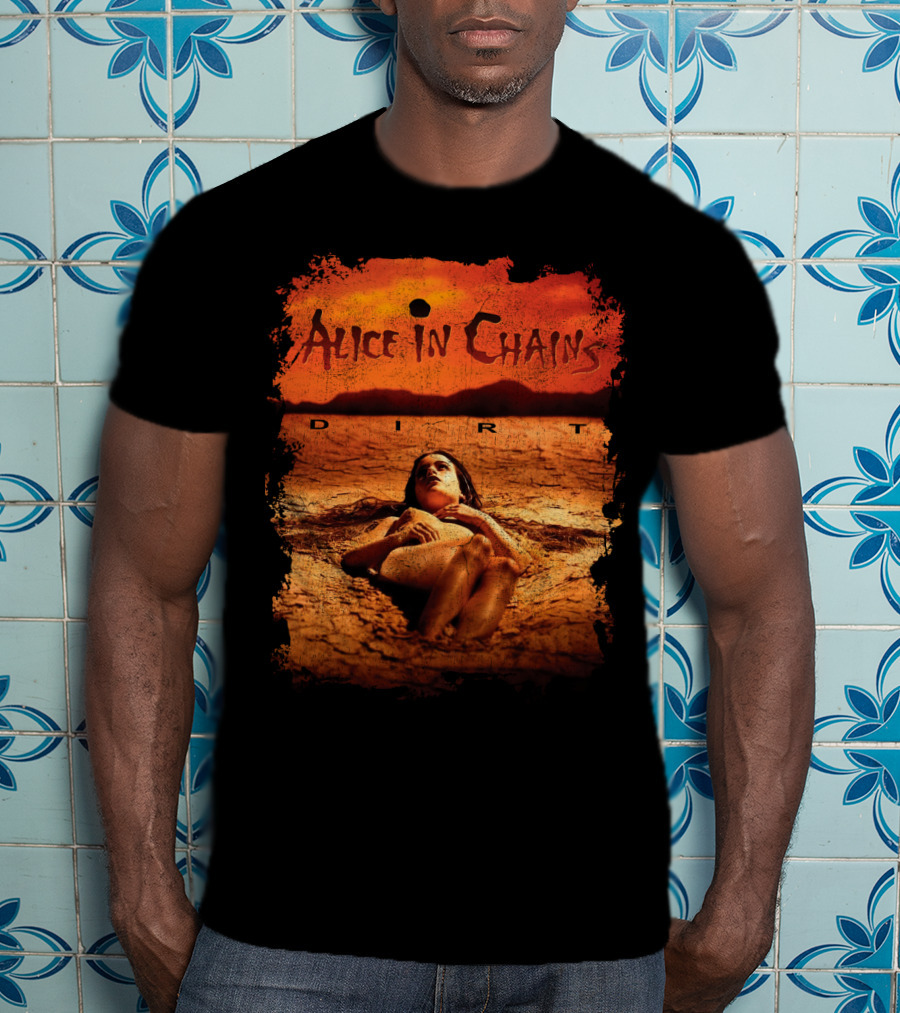 Alice In Chains Dirt Album Cover Art T-Shirt