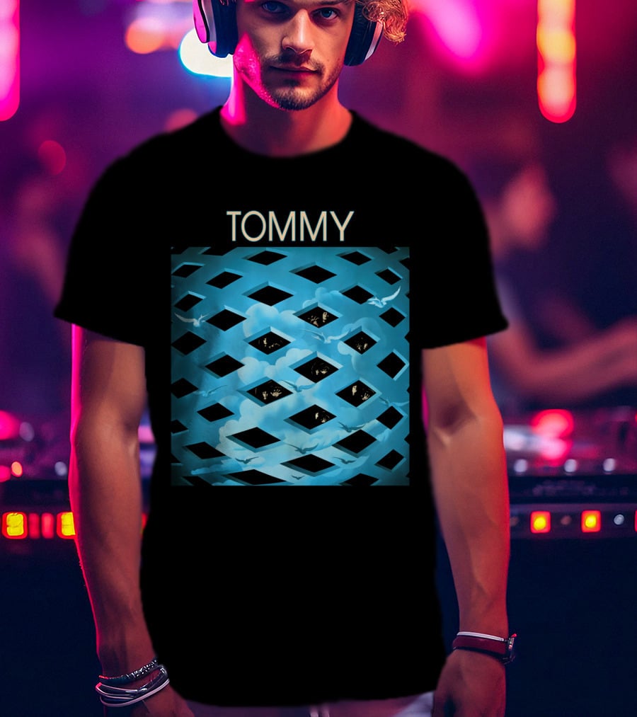 Tommy The Who Rock Opera Album Art Clouds And Sky T-Shirt