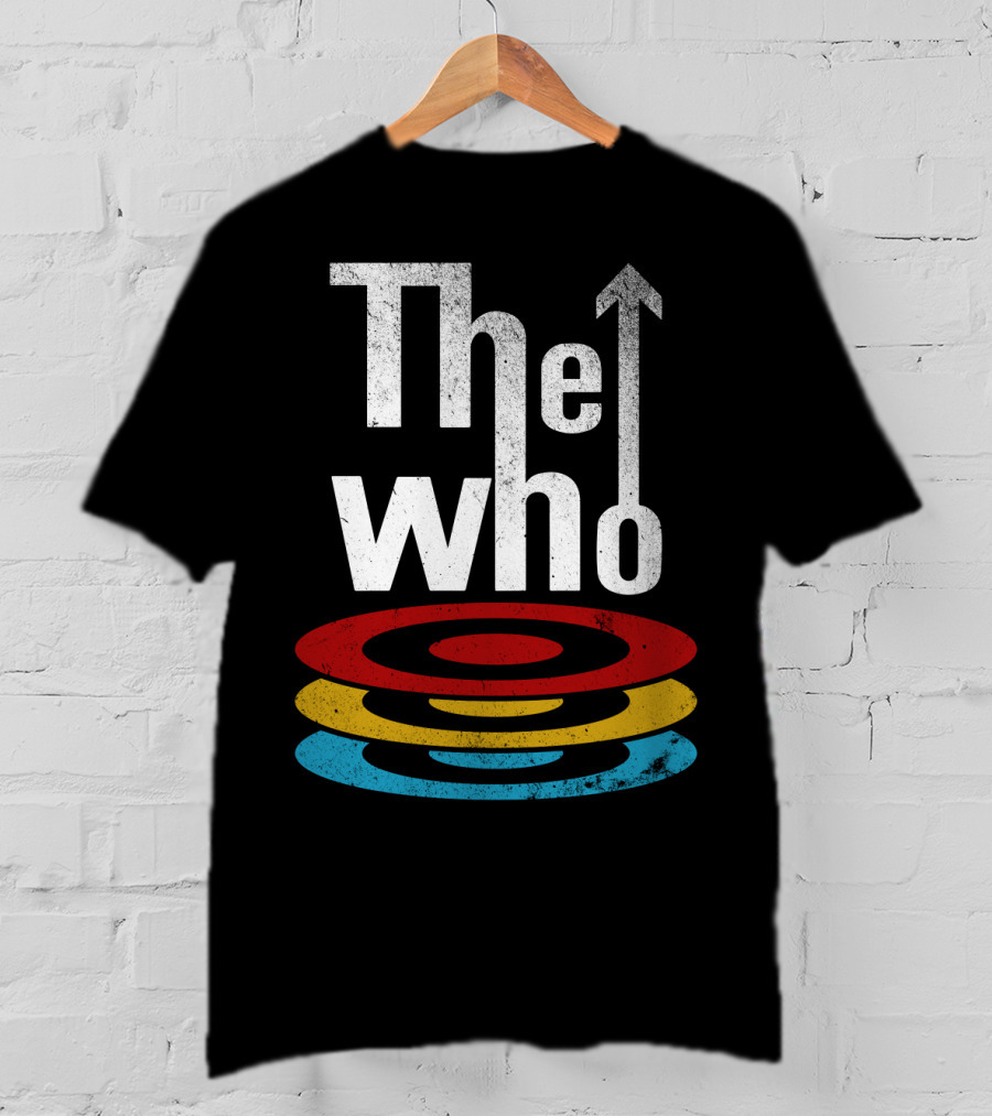 The Who Logo With Mod Target Symbol T-Shirt