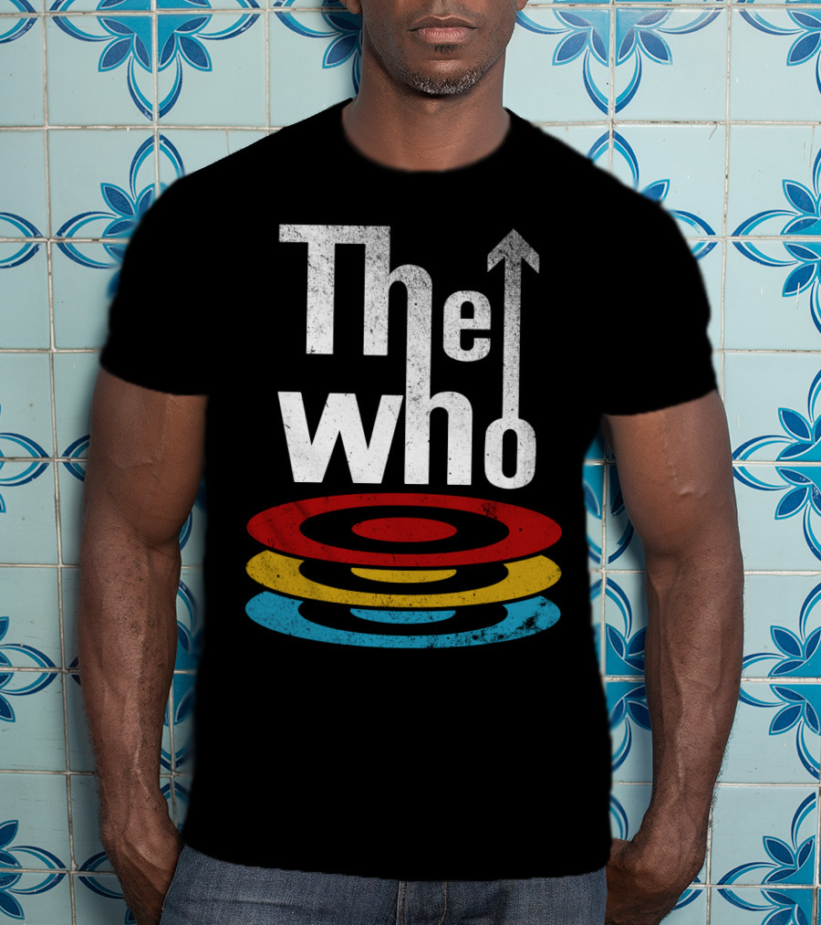 The Who Logo With Mod Target Symbol T-Shirt