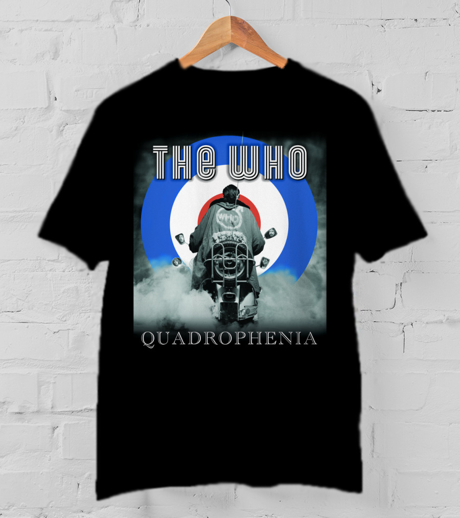 The Who Quadrophenia Mod Target Scooter T-Shirt