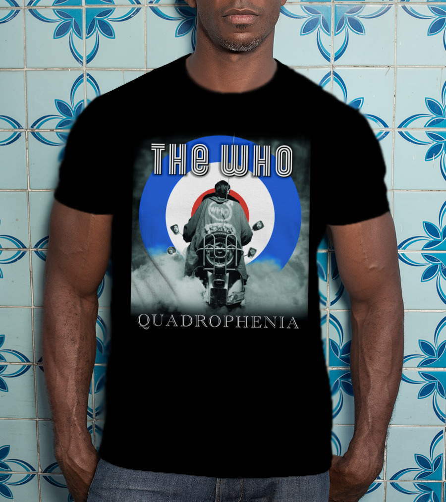 The Who Quadrophenia Mod Target Scooter T-Shirt