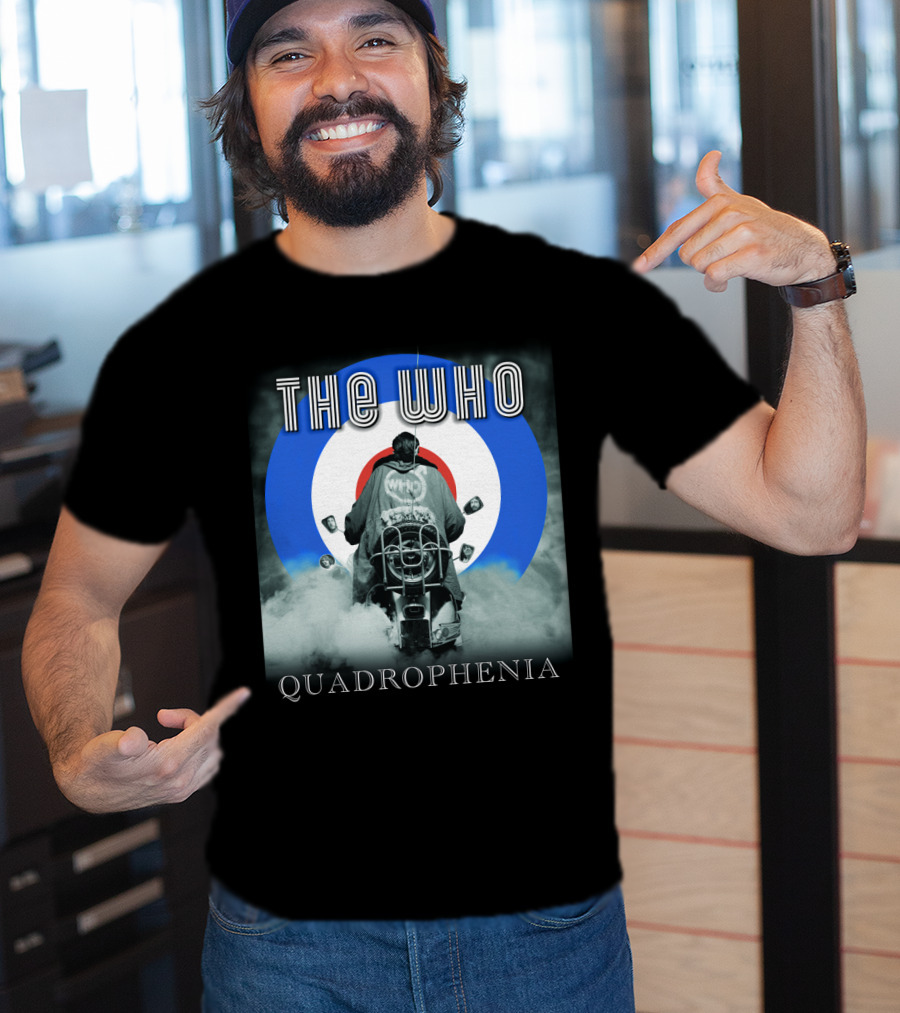 The Who Quadrophenia Mod Target Scooter T-Shirt