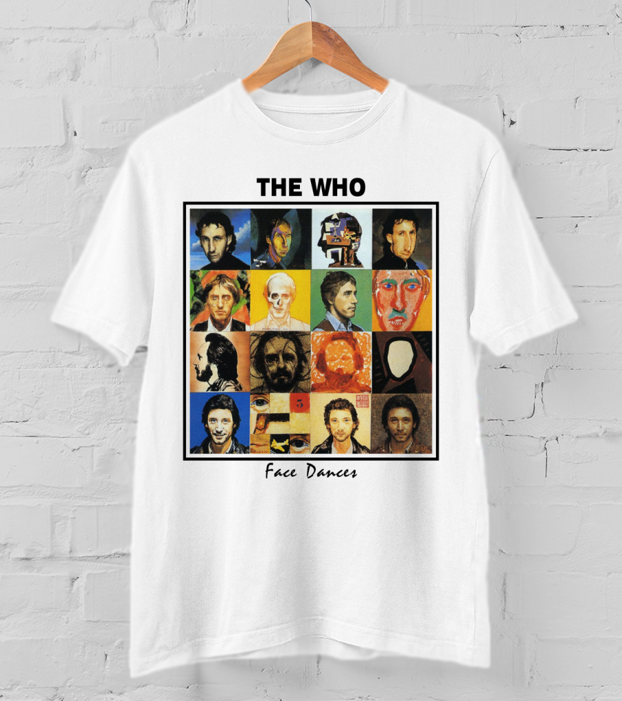 The Who Face Dancers Album Cover T-Shirt