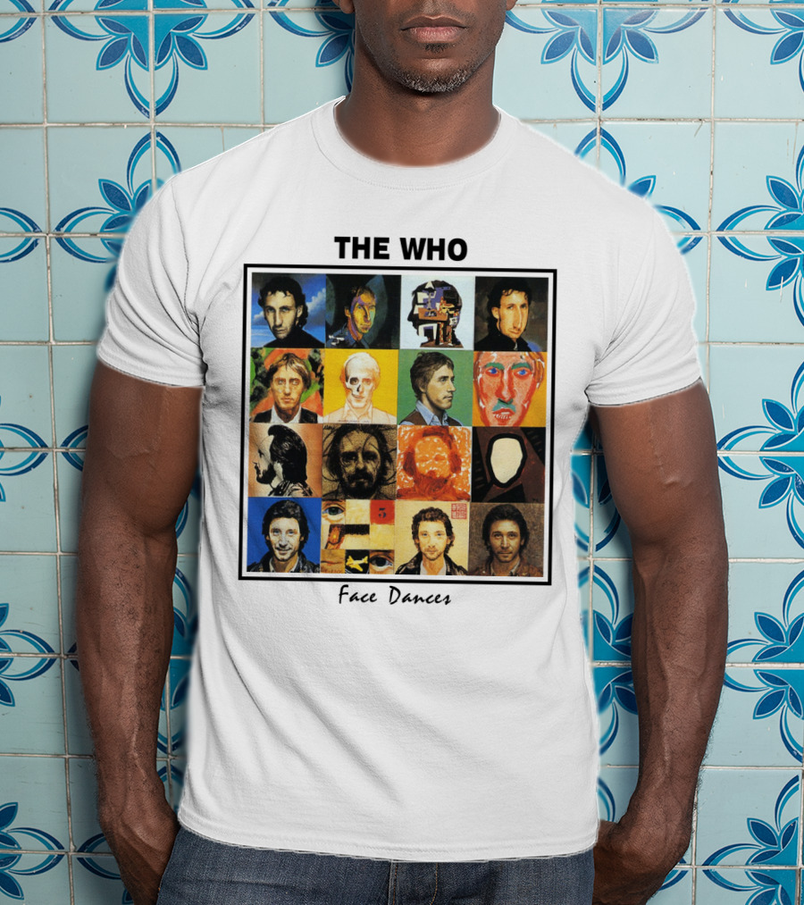 The Who Face Dancers Album Cover T-Shirt