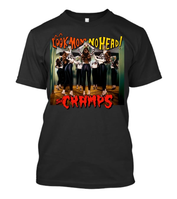 The Cramps Look Mom No Head Album Cover With Surreal Mirror Reflection T-Shirt