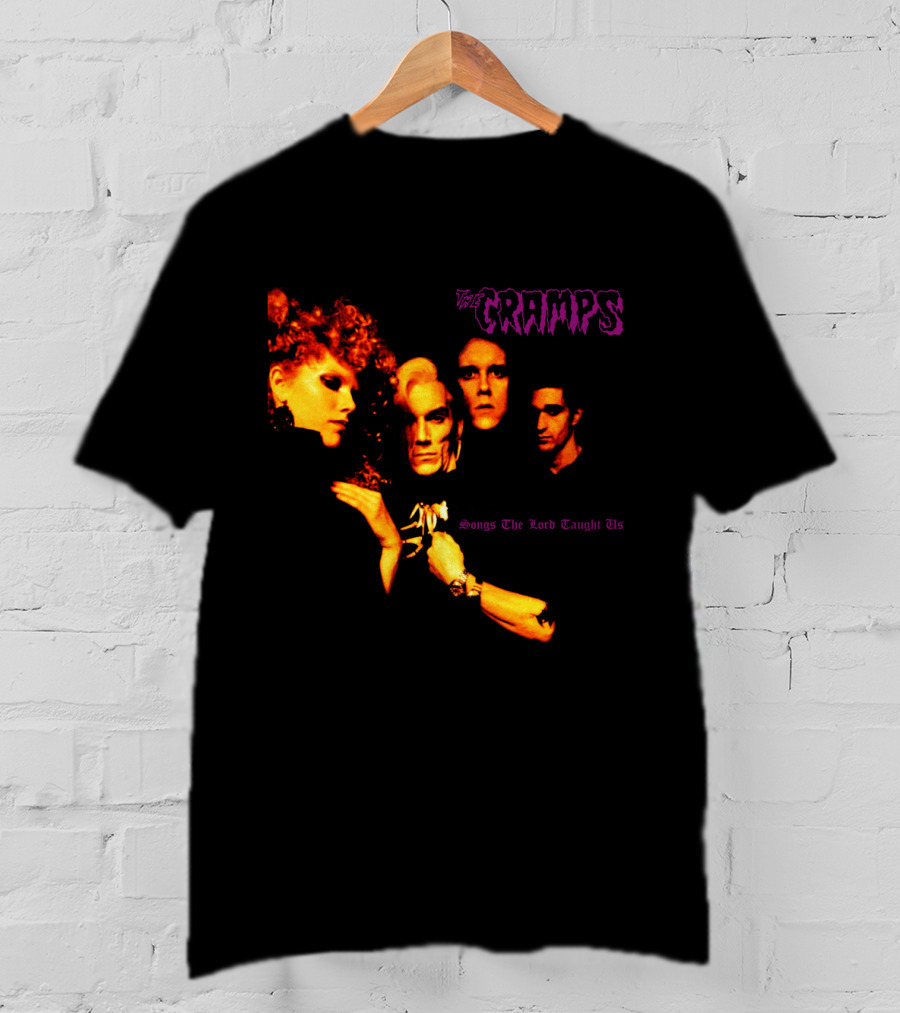The Cramps Songs The Lord Taught Us Album Cover Tcr T-Shirt