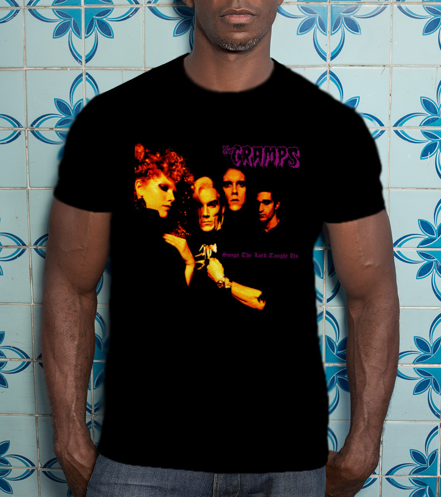 The Cramps Songs The Lord Taught Us Album Cover Tcr T-Shirt