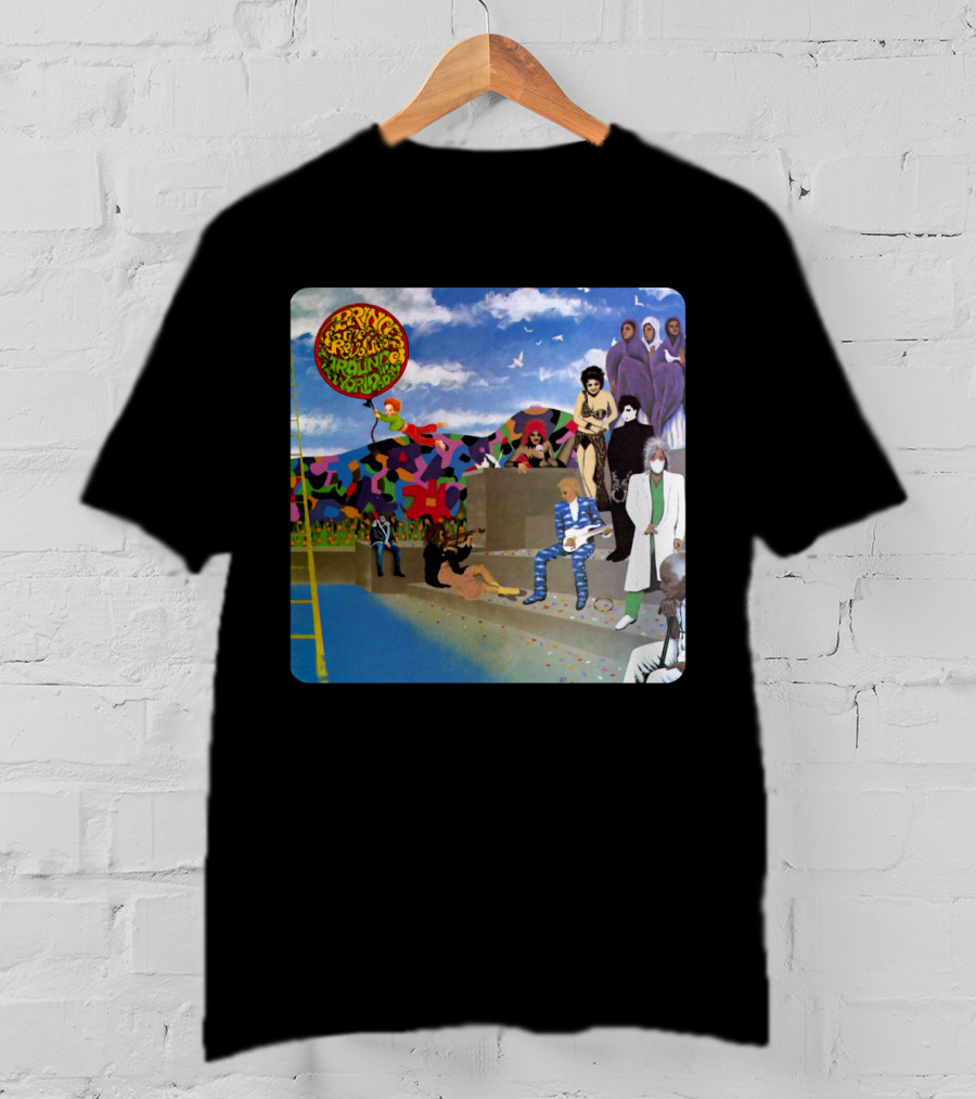 Prince Around The World In A Day Album Cover Art T-Shirt