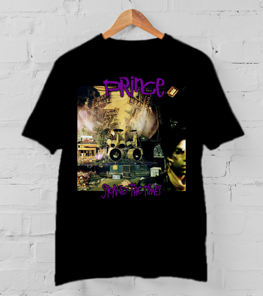 Prince Sign O' The Times Album Art T-Shirt